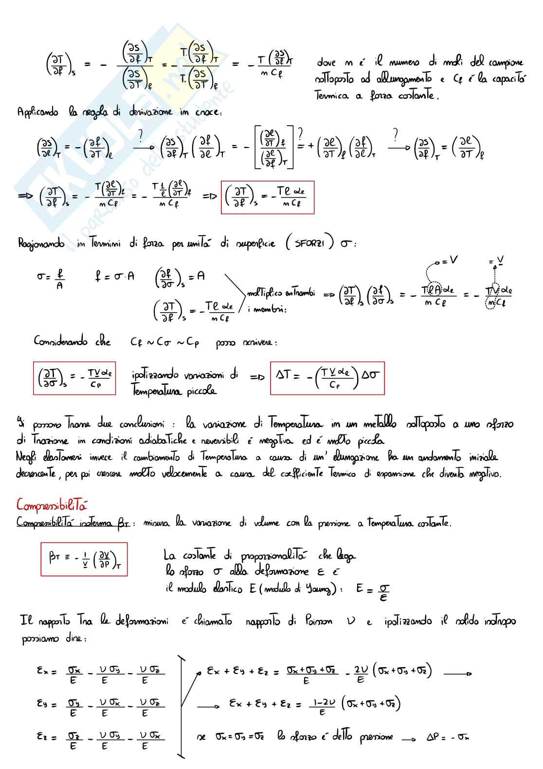 Chimica fisica applicata ai materiali - relazioni tra grandezze Pag. 6