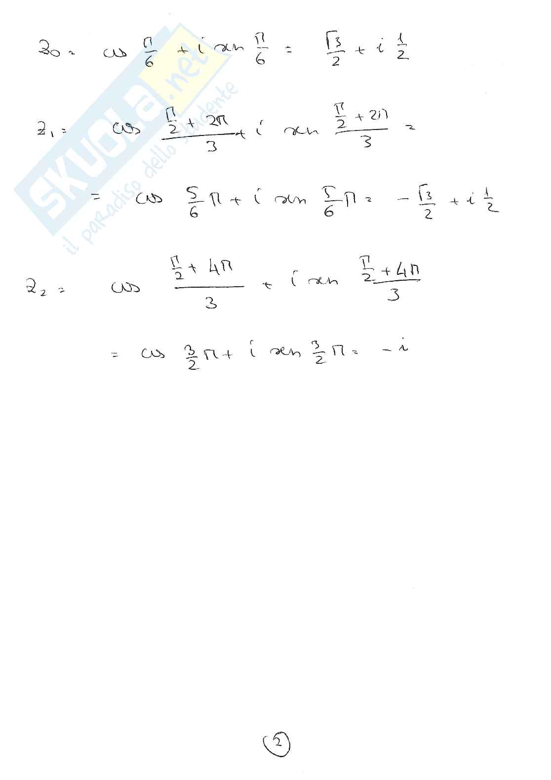 Prove d'esame svolte Analisi matematica 1 - parte 3 Pag. 26
