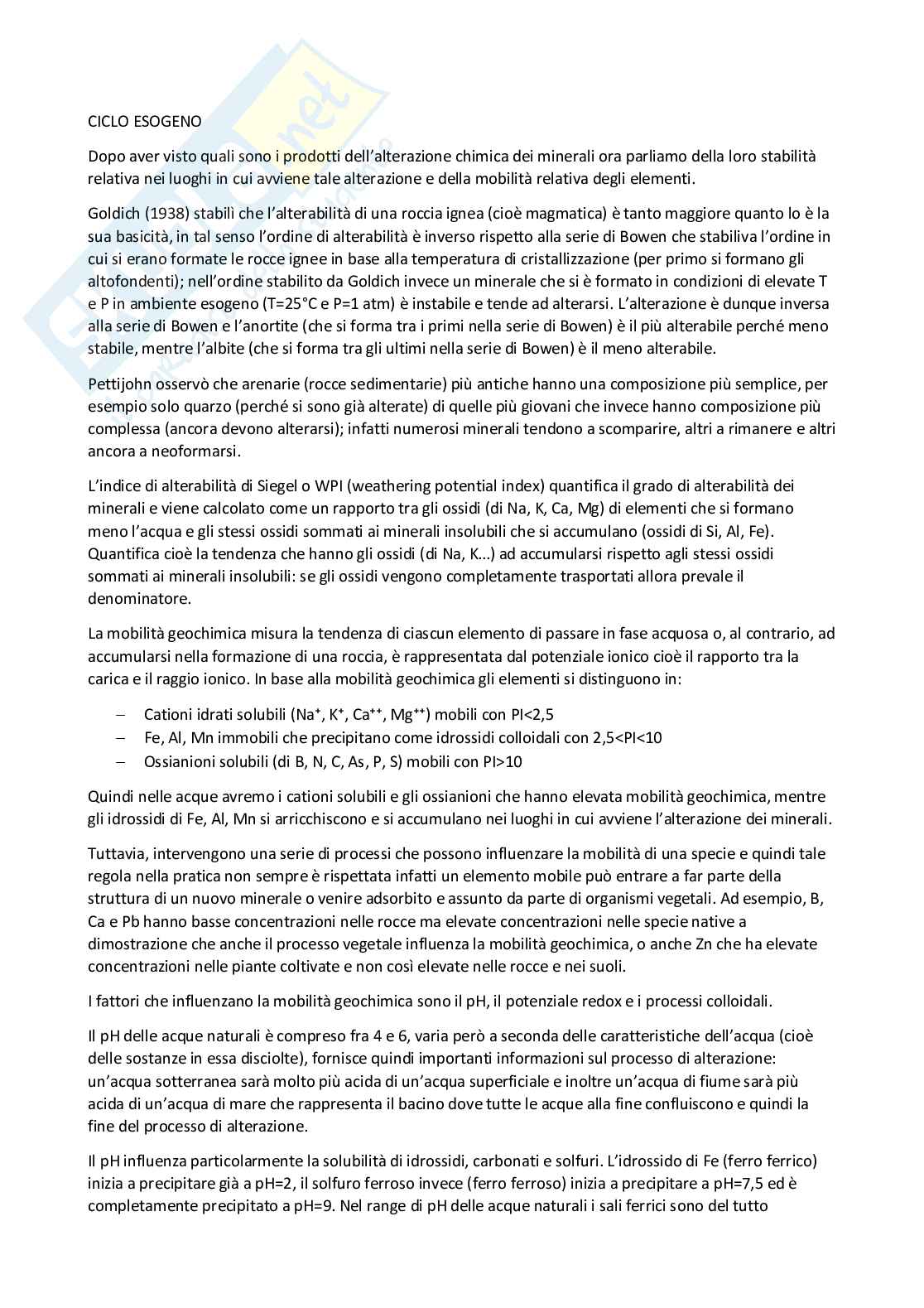 Geochimica Pag. 2
