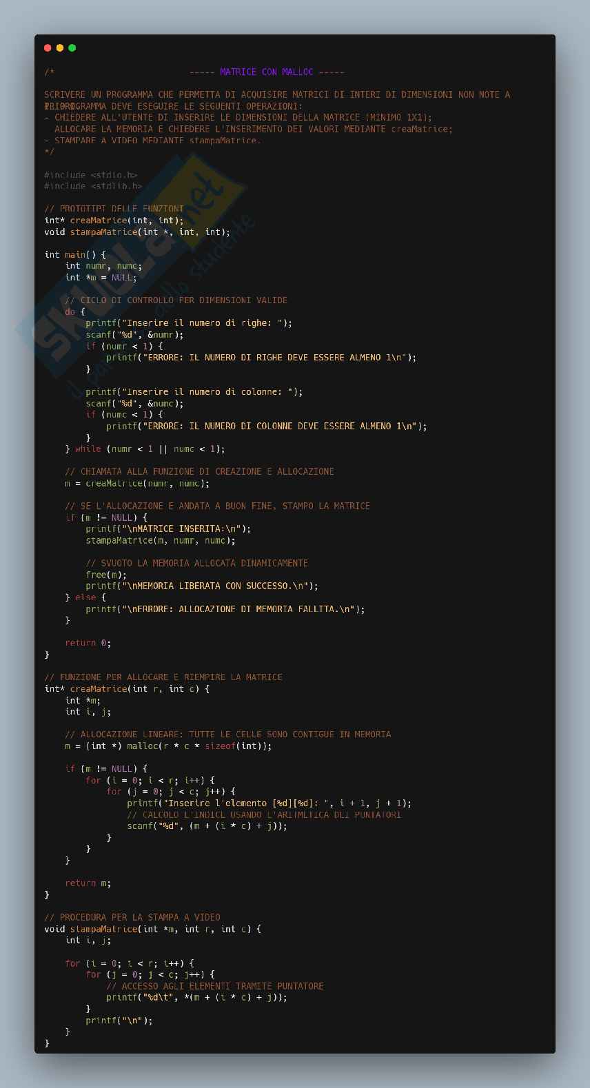 Informatica (per aerospaziali): esercizi svolti Pag. 11