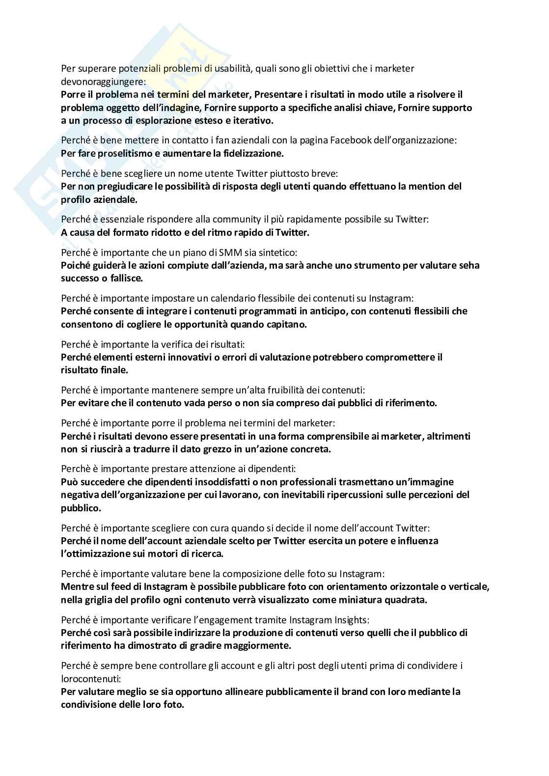 Paniere in ordine alfabetico di Marketing digitale e commercio elettronico Pag. 31