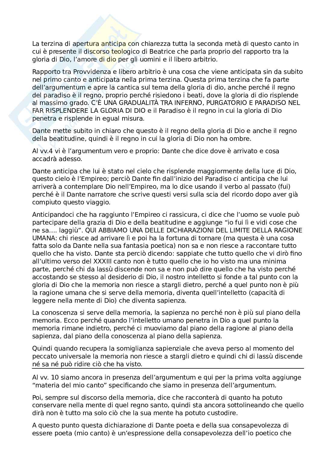 Canto 1 Divina Commedia Pag. 2