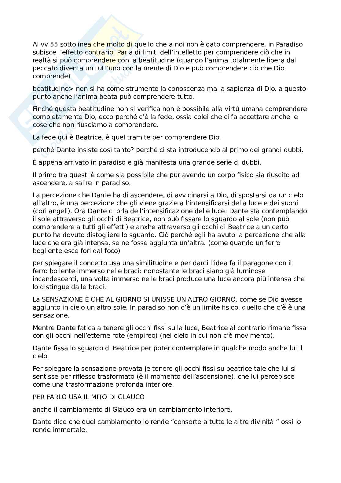 Canto 1 Divina Commedia Pag. 6