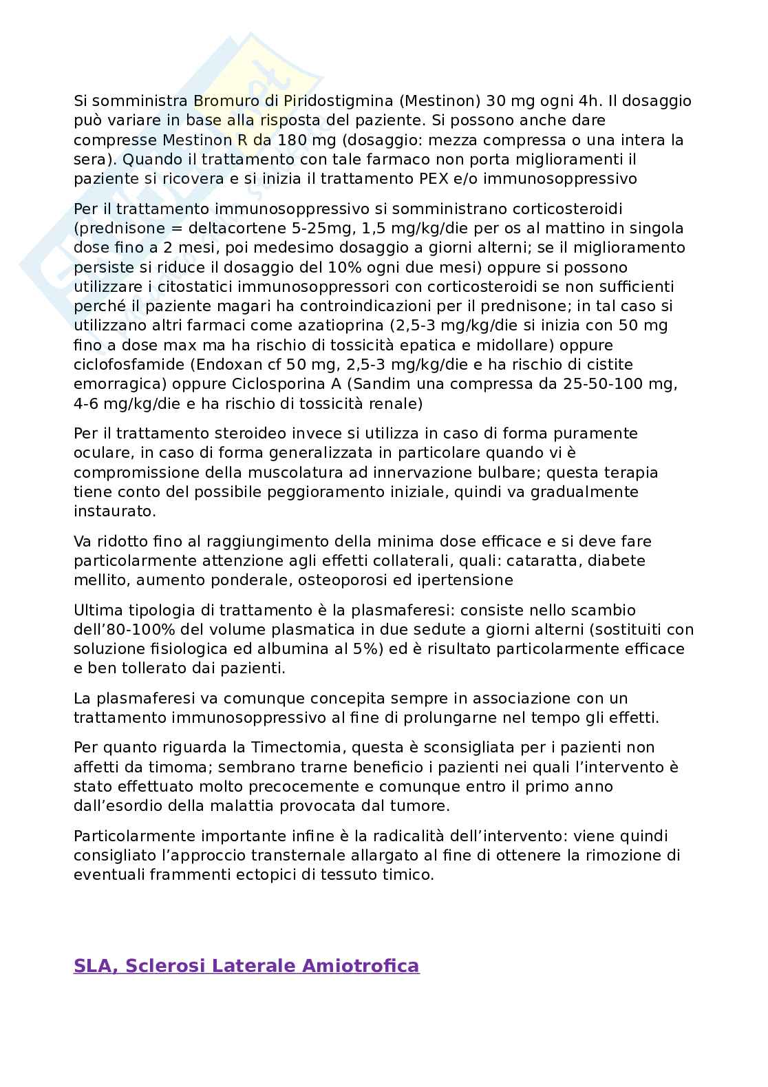 Appunti d'esame Neurologia  Pag. 16