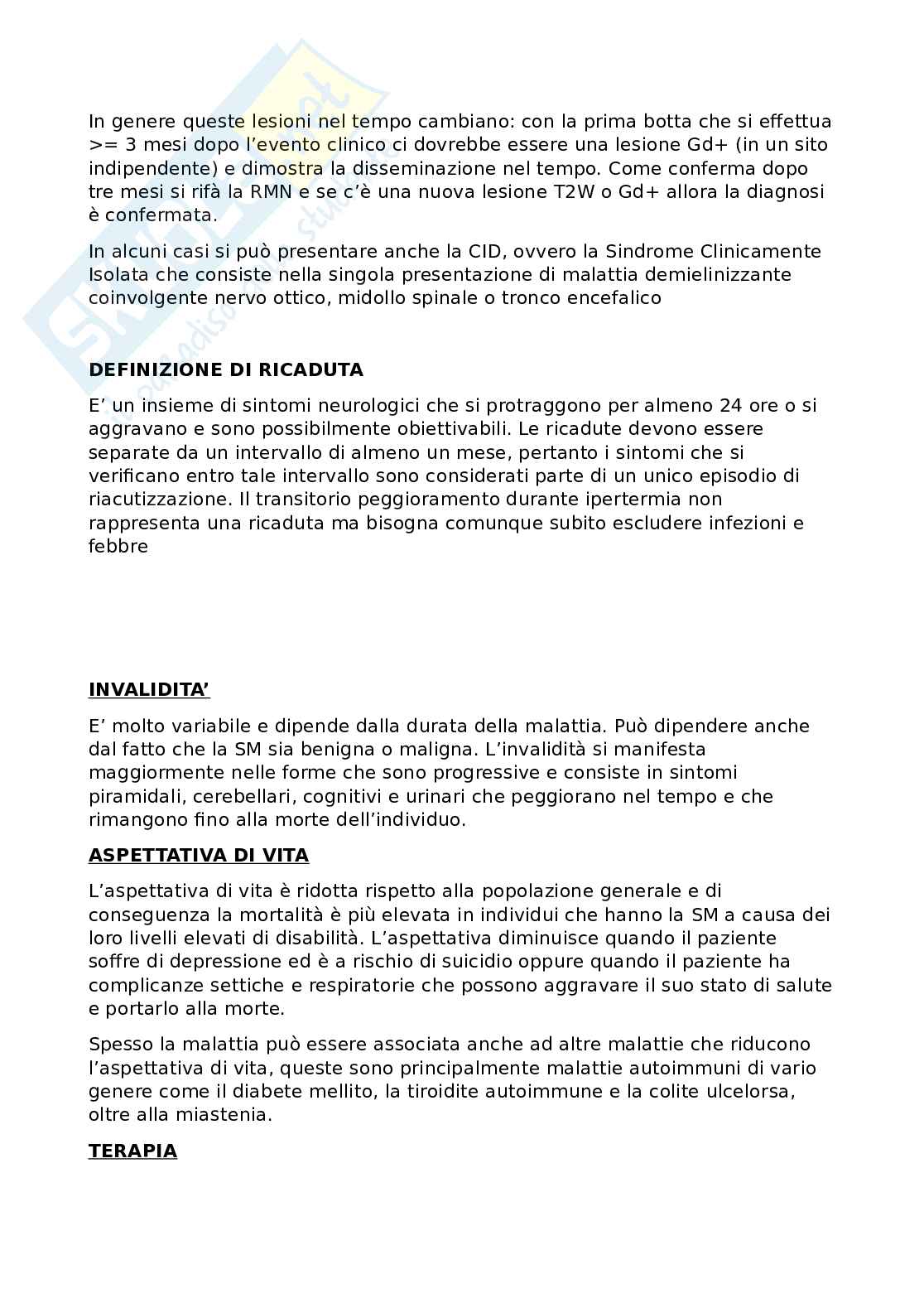 Appunti d'esame Neurologia  Pag. 26