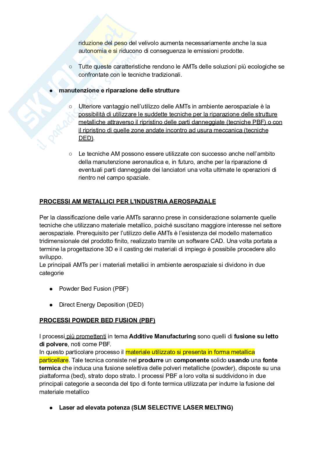 Appunti del corso Tecnologie delle strutture aerospaziali metalliche e in composito (parte 2) Pag. 26