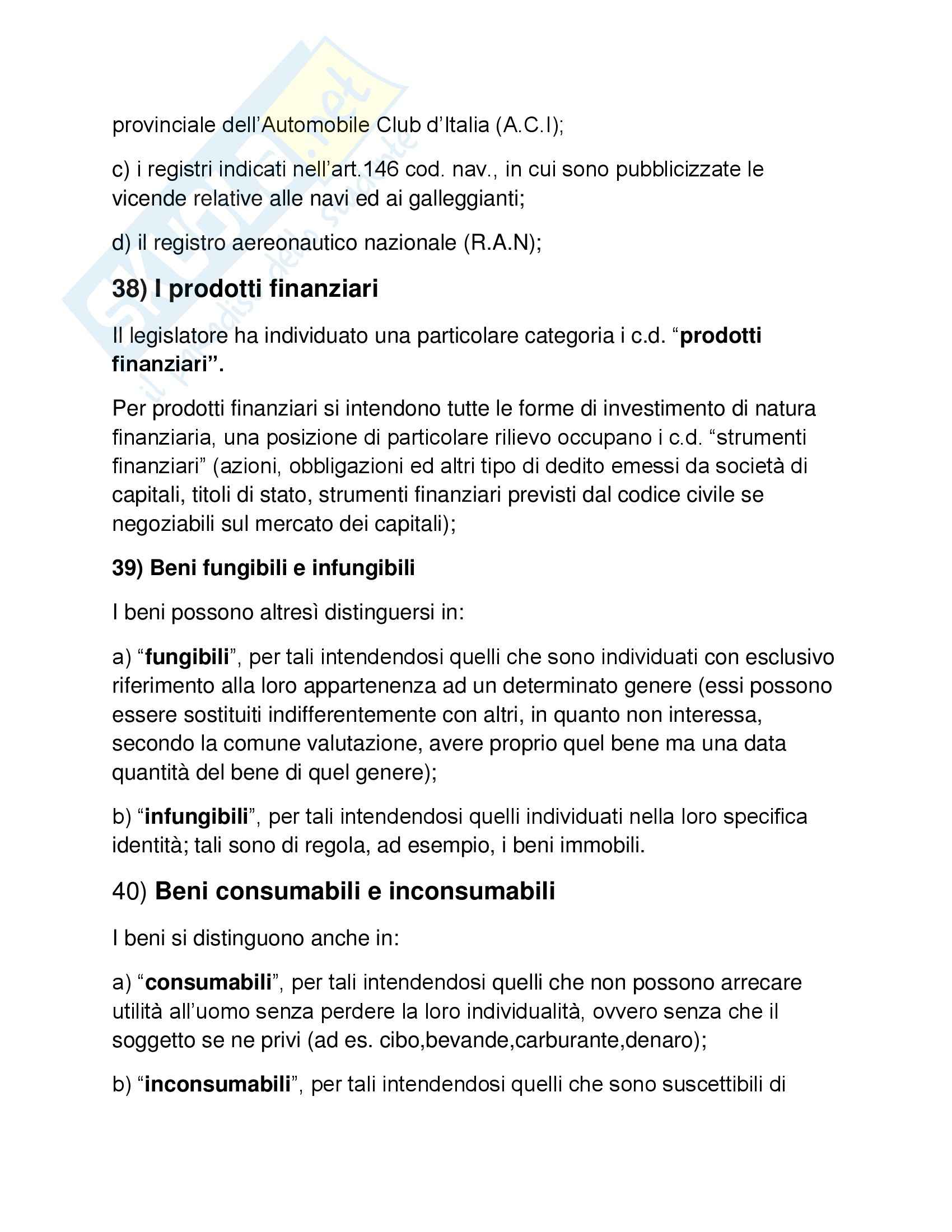 Riassunto esame Diritto Privato, prof. Volpe, libro consigliato Manuale di Diritto Privato, Torrente, Schlesinger Pag. 11
