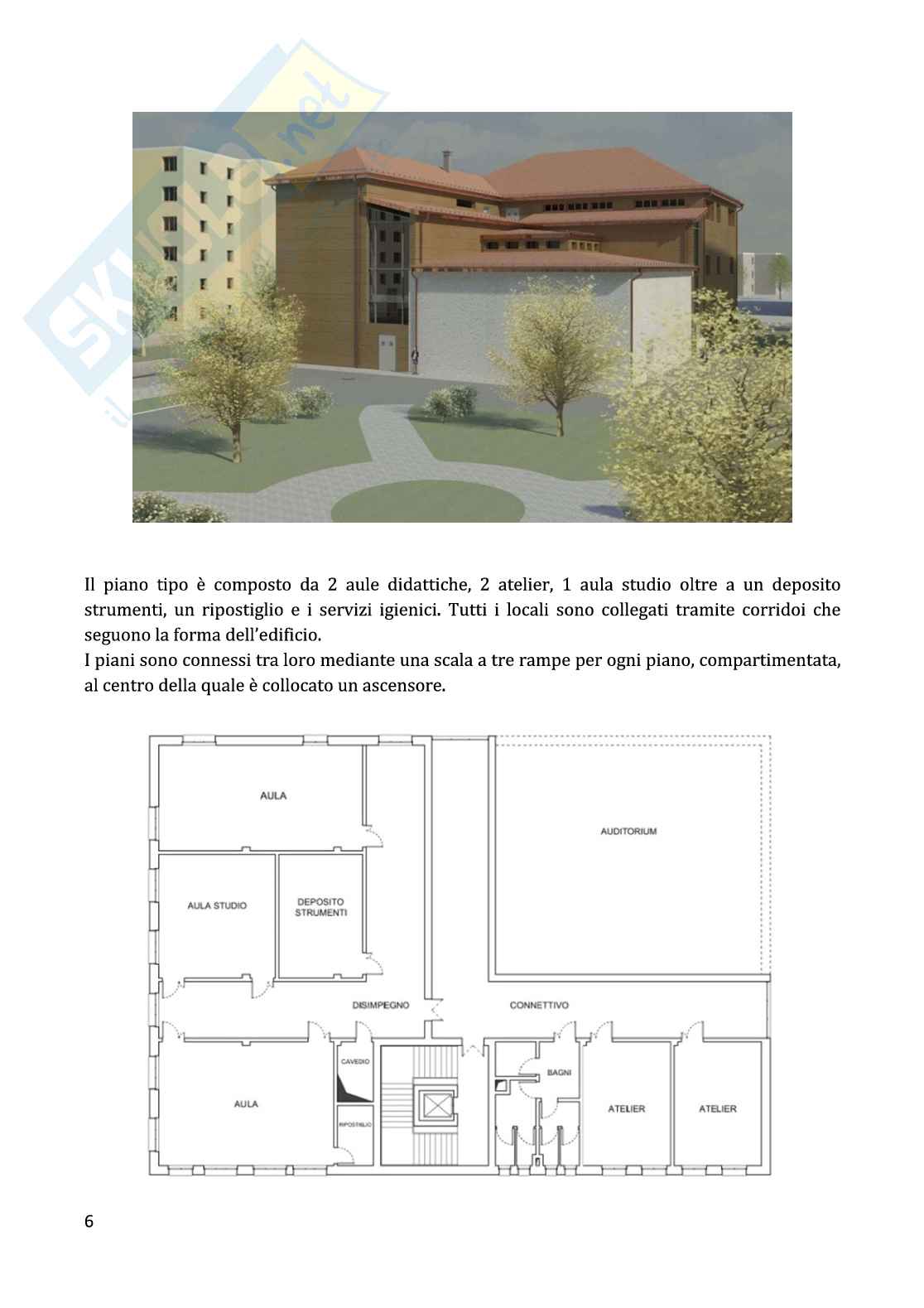 Progetto di Tecnica delle Costruzioni 1 Pag. 6