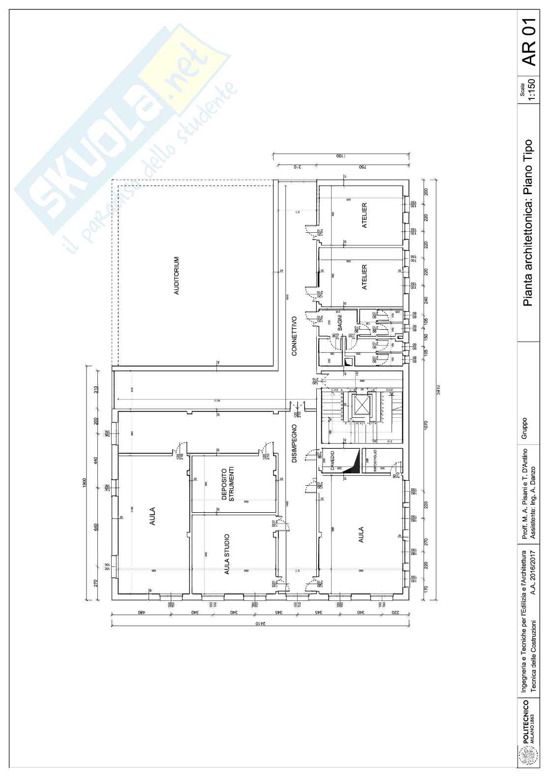 Progetto di Tecnica delle Costruzioni 1 Pag. 86