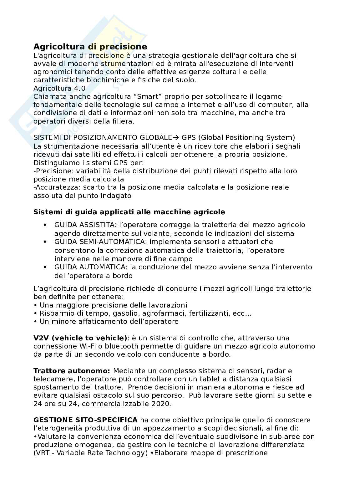 Agricoltura di precisione Pag. 1
