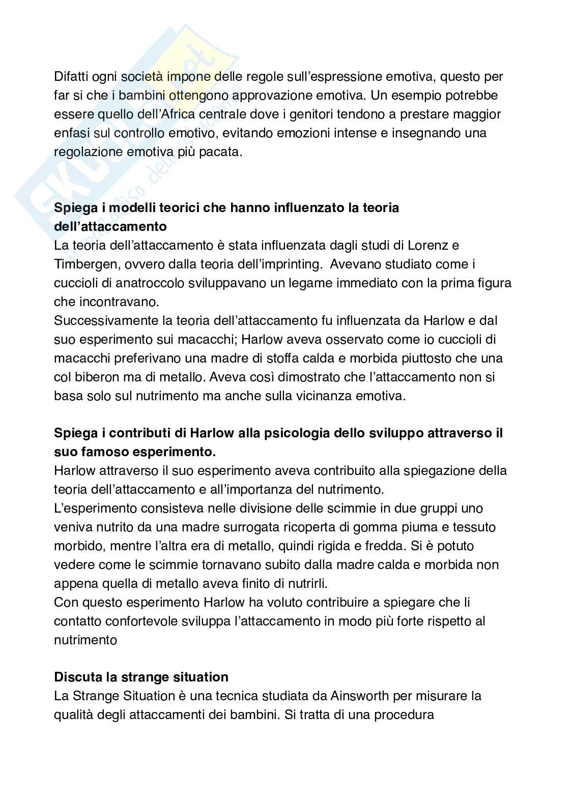 Paniere Psicologia dello sviluppo e psicologia dell'educazione - Risposte aperte - aggiornato (2026) Pag. 11