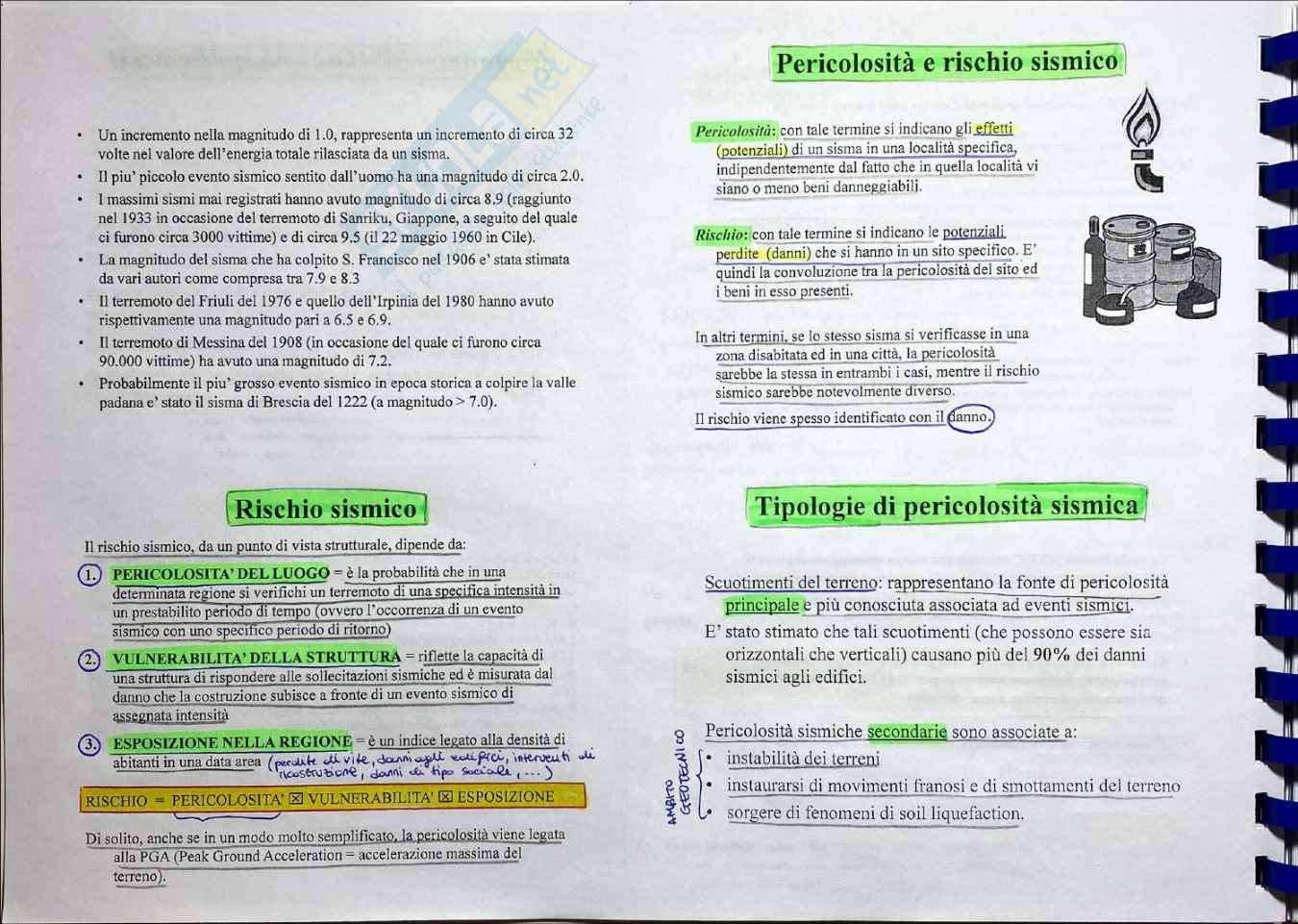 Progetto in zona sismica - Appunti Teoria - Parte 2 Pag. 11