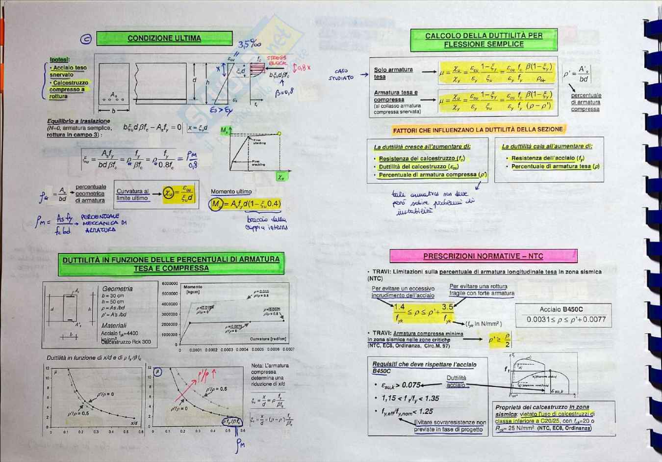 Progetto in zona sismica - Appunti Teoria - Parte 2 Pag. 31