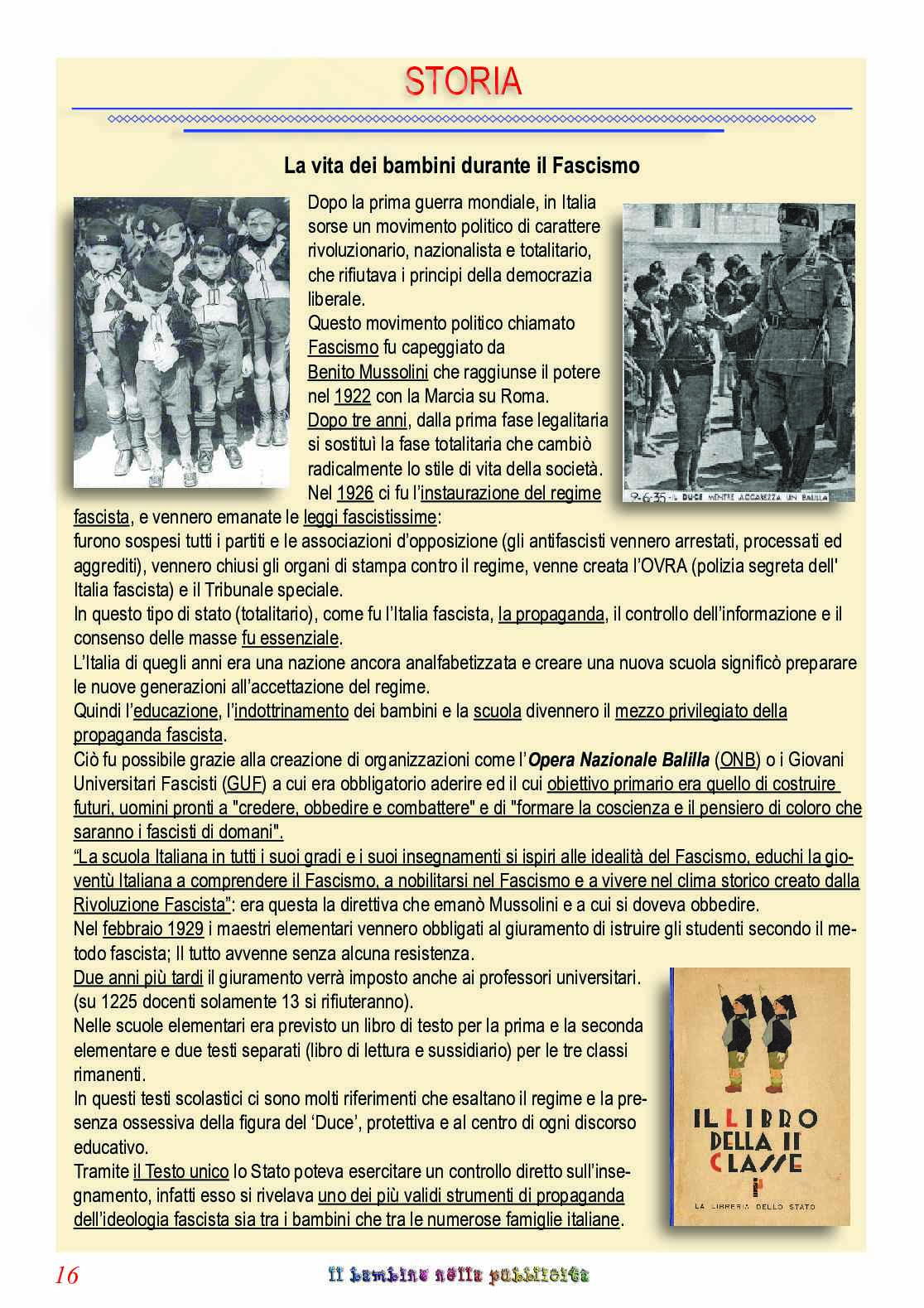 Bambino nella pubblicità tesina Pag. 16