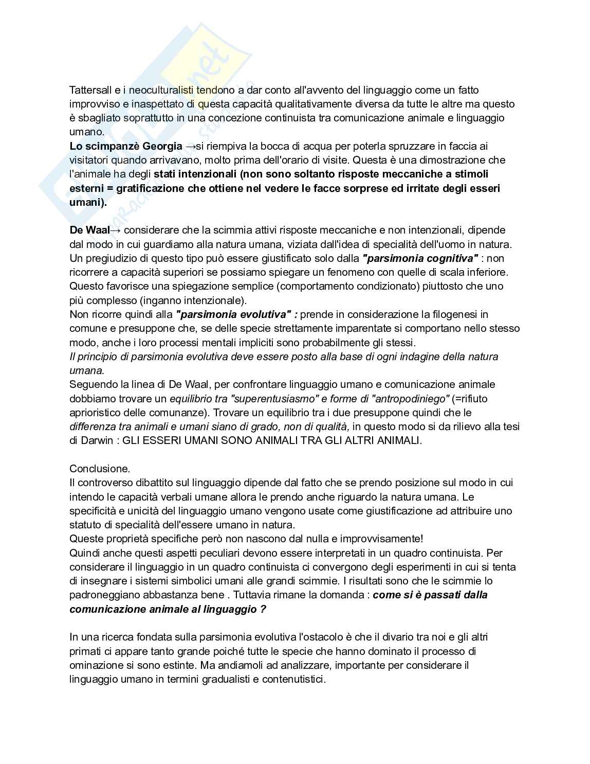 Appunti esame di Filosofia del linguaggio e della comunicazione Pag. 21