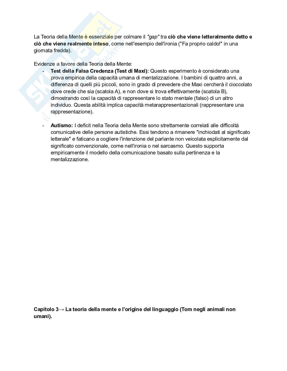 Appunti esame di Filosofia del linguaggio e della comunicazione Pag. 46