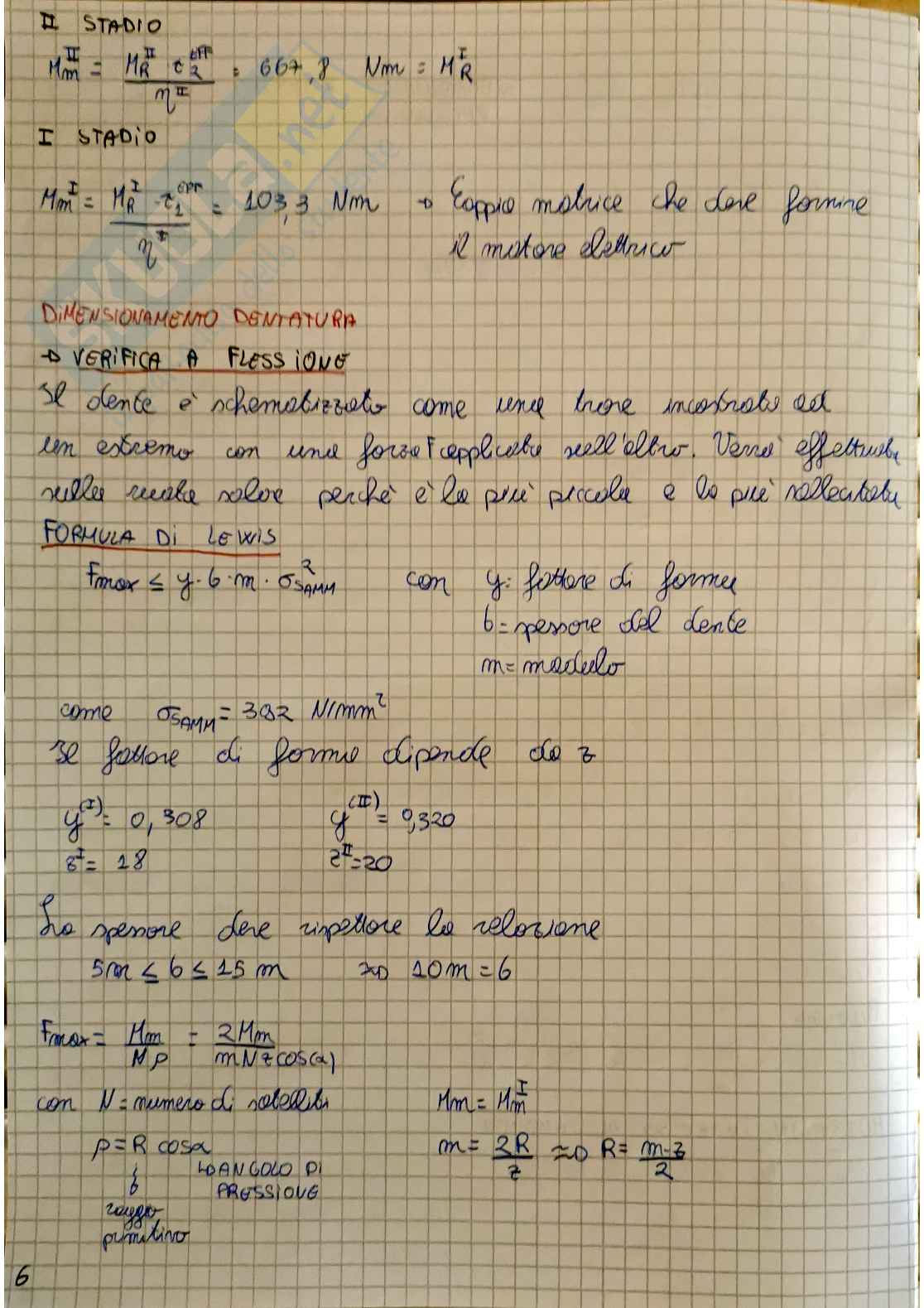 Tavola 5 Laboratorio di meccanica applicata alle macchine Pag. 6