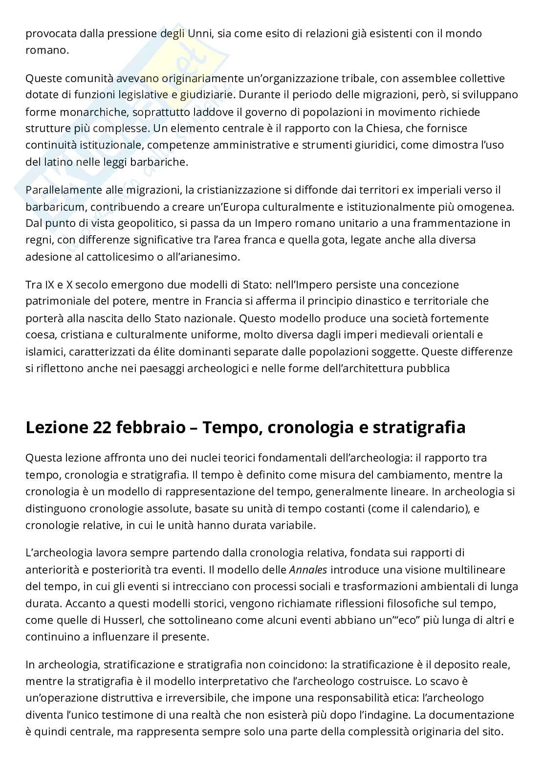 Appunti di Storia medievale Pag. 2