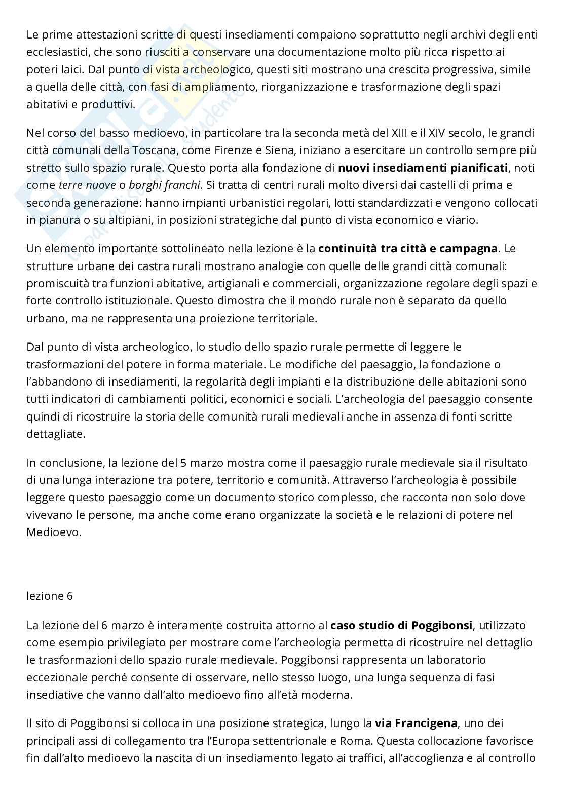 Appunti di Storia medievale Pag. 6