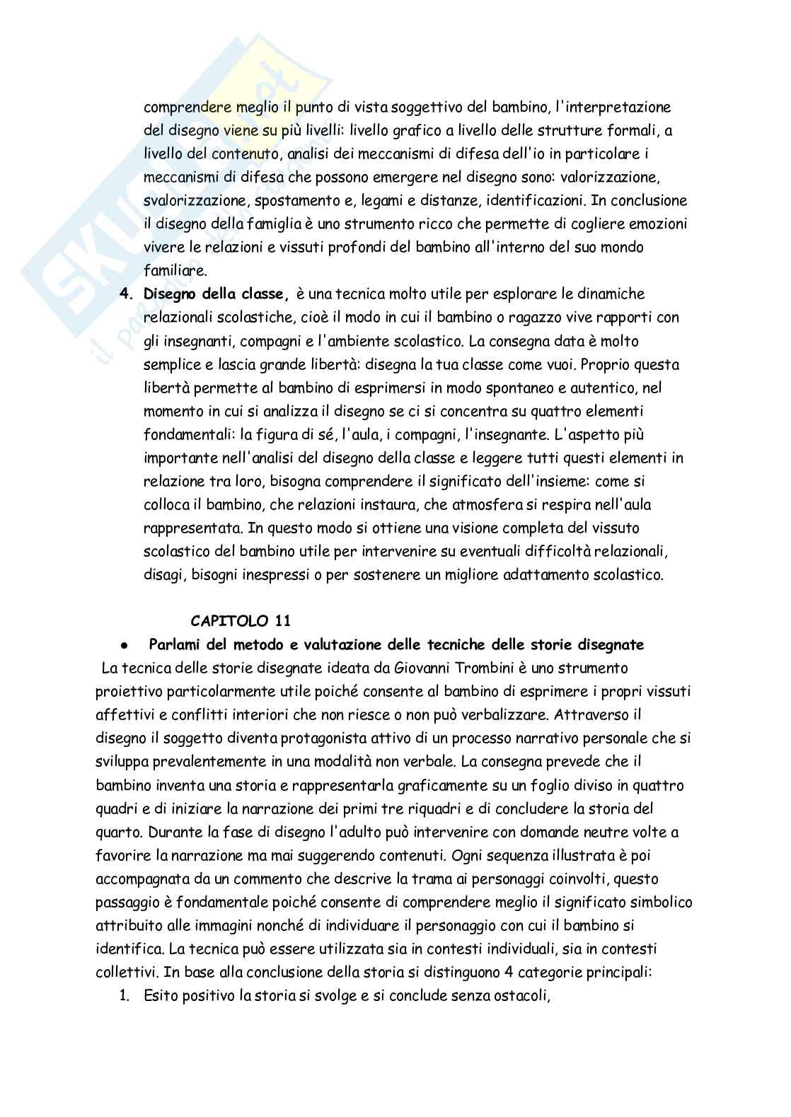 Modelli e tecniche di osservazione del comportamento infantile  Pag. 11