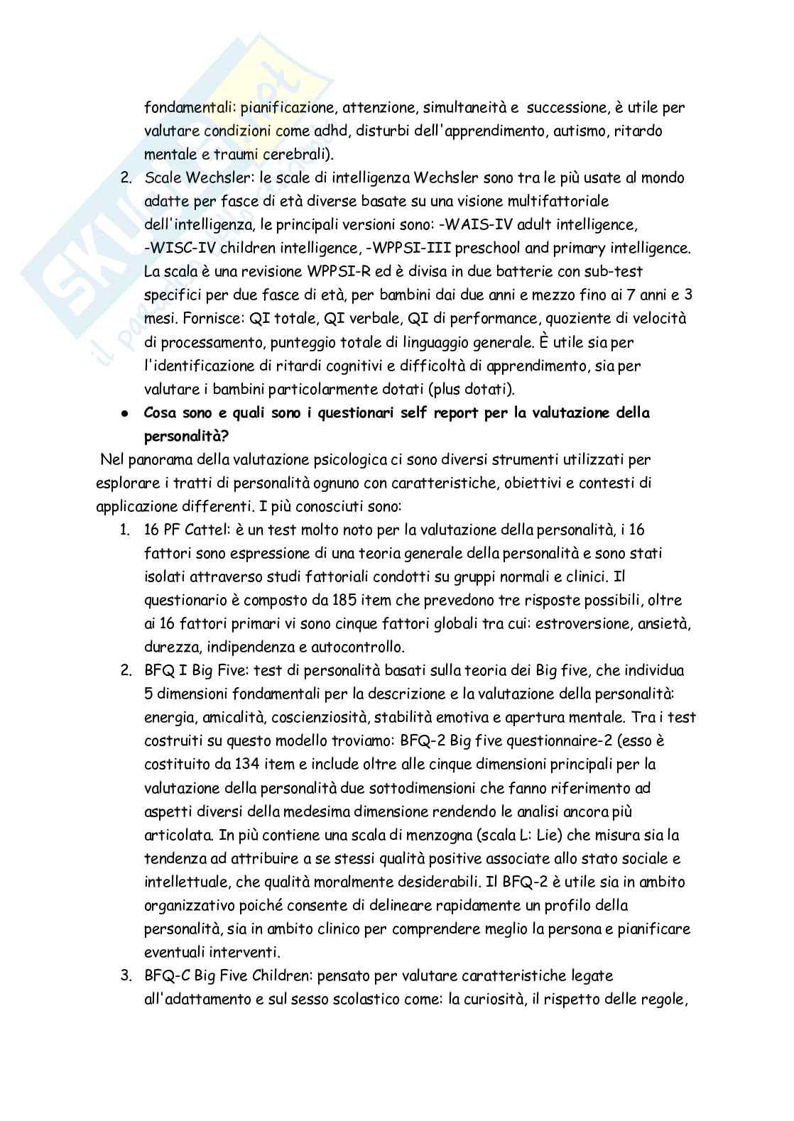 Modelli e tecniche di osservazione del comportamento infantile  Pag. 2