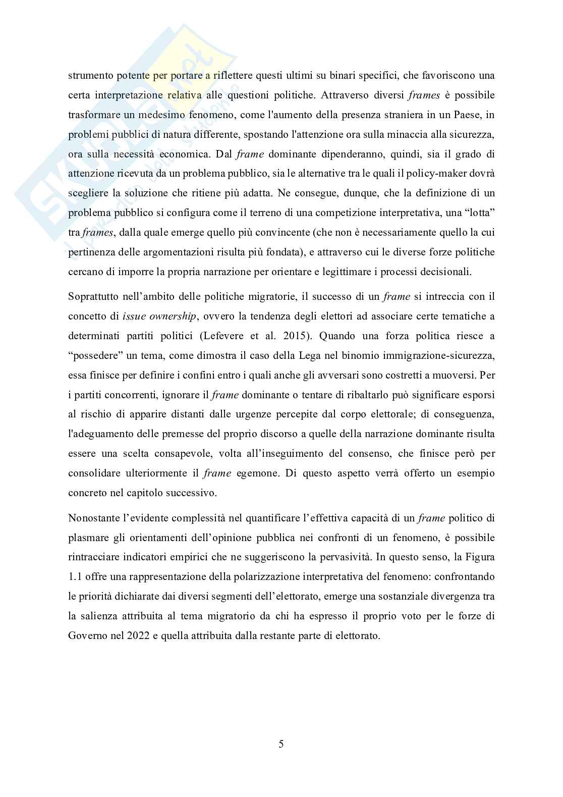 Politiche migratorie in Italia: l'asimmetria tra frame securitario e necessità demografico-occupazionali Pag. 11