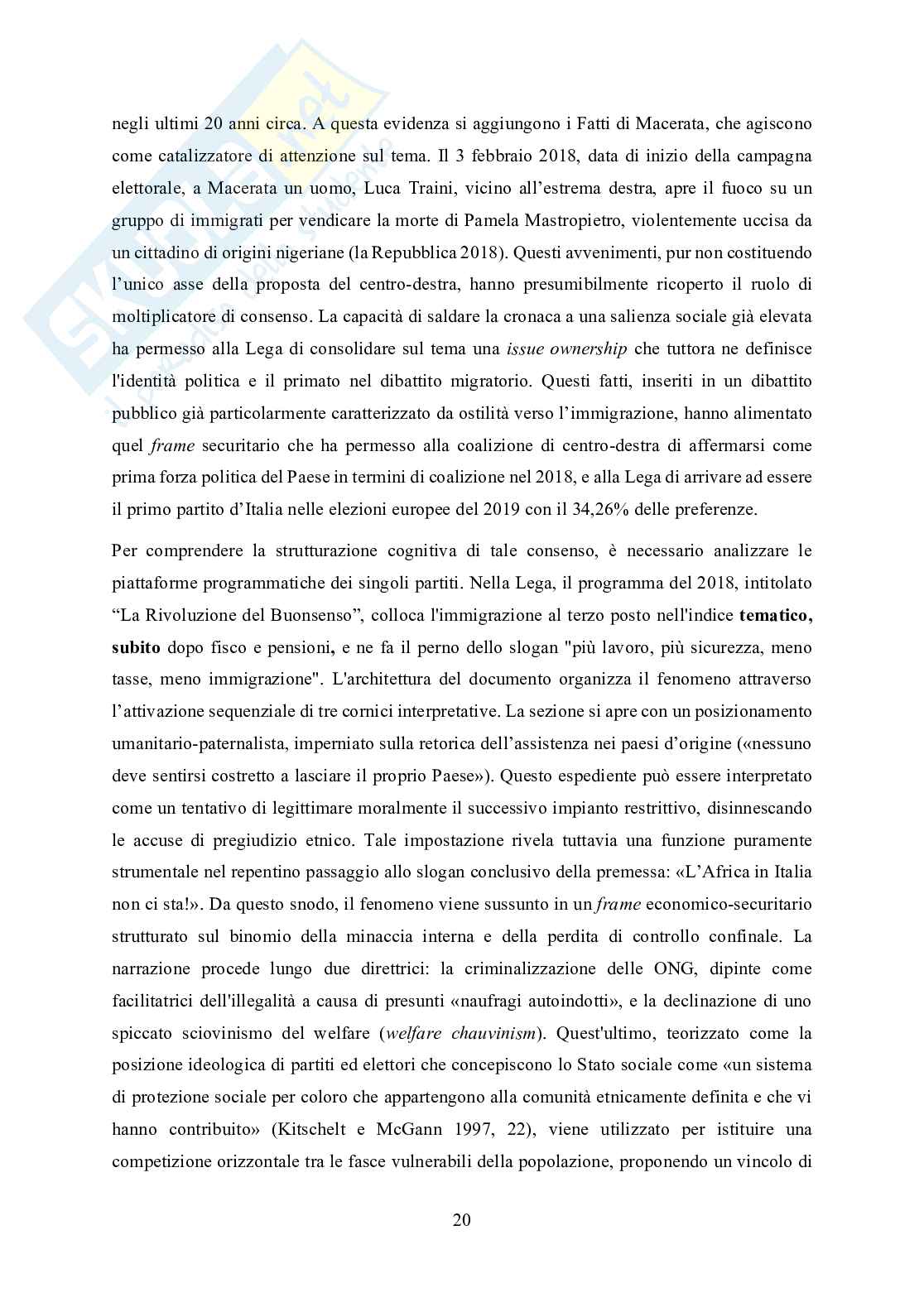 Politiche migratorie in Italia: l'asimmetria tra frame securitario e necessità demografico-occupazionali Pag. 26