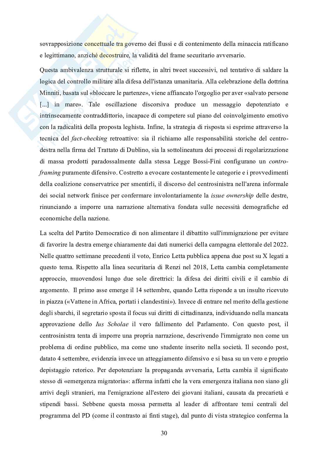 Politiche migratorie in Italia: l'asimmetria tra frame securitario e necessità demografico-occupazionali Pag. 36