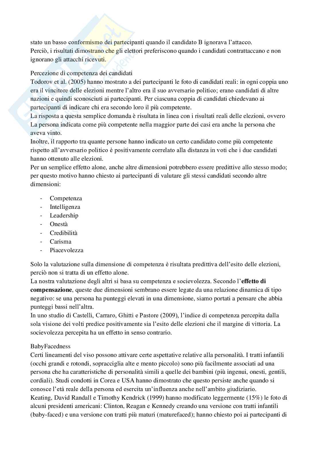 Appunti di Comunicazione e persuasione, prof.ssa Carraro Pag. 46