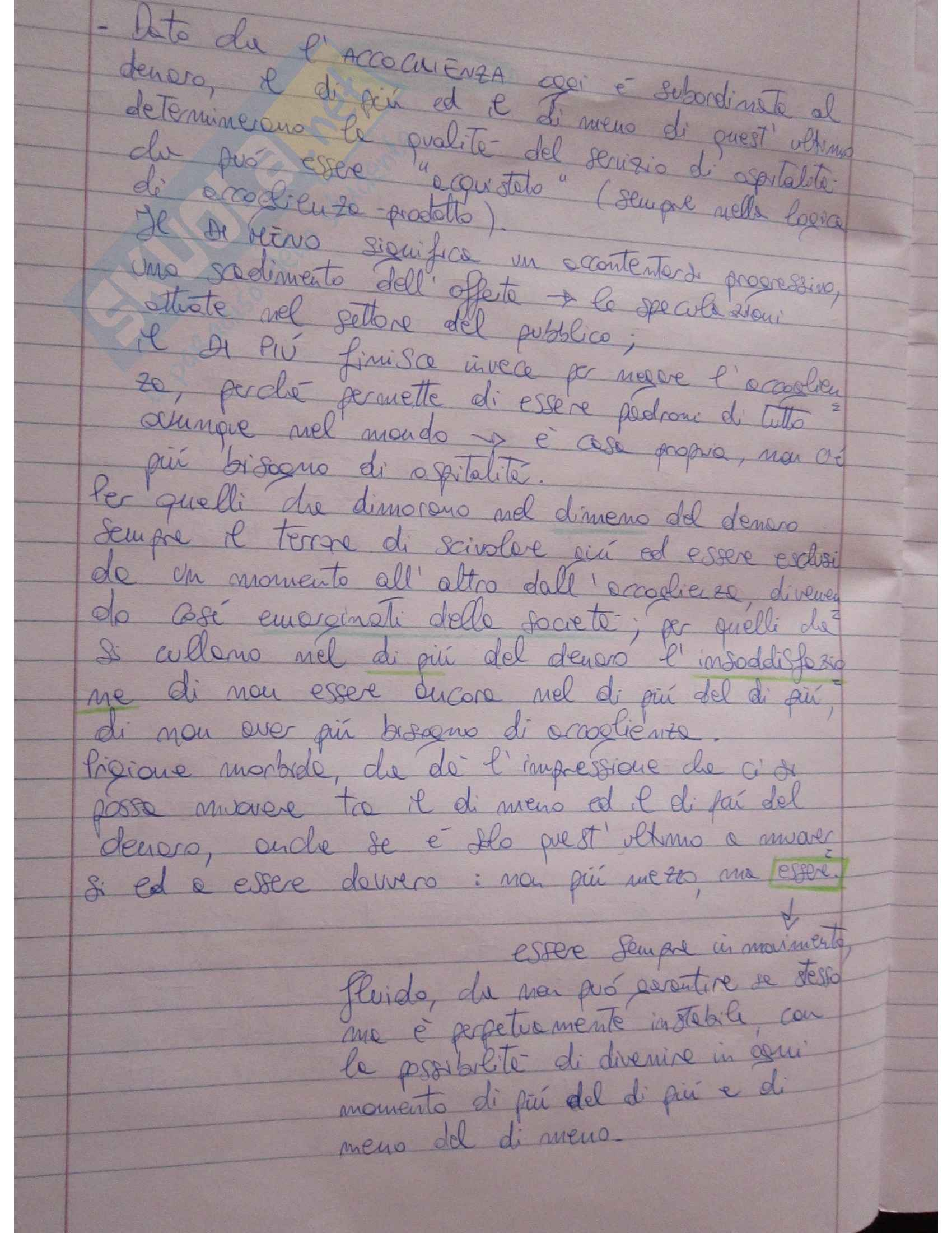 Riassunto esame Filosofia, prof. Ravera, libro consigliato Filosofia del viaggio, Riva Pag. 6