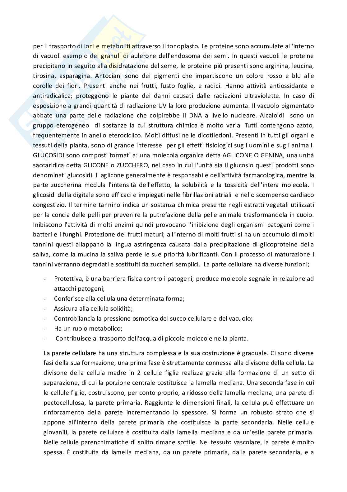 Biologia farmaceutica  Pag. 6
