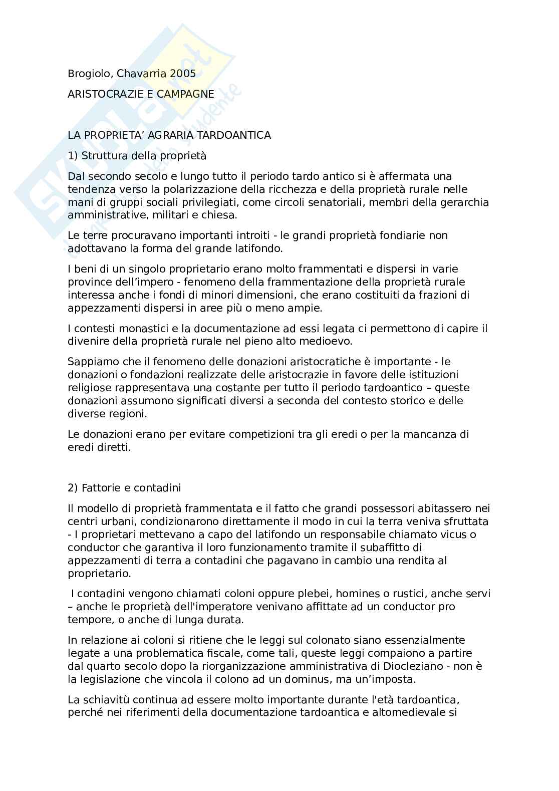 Schemi aristocrazie e campagne Pag. 1