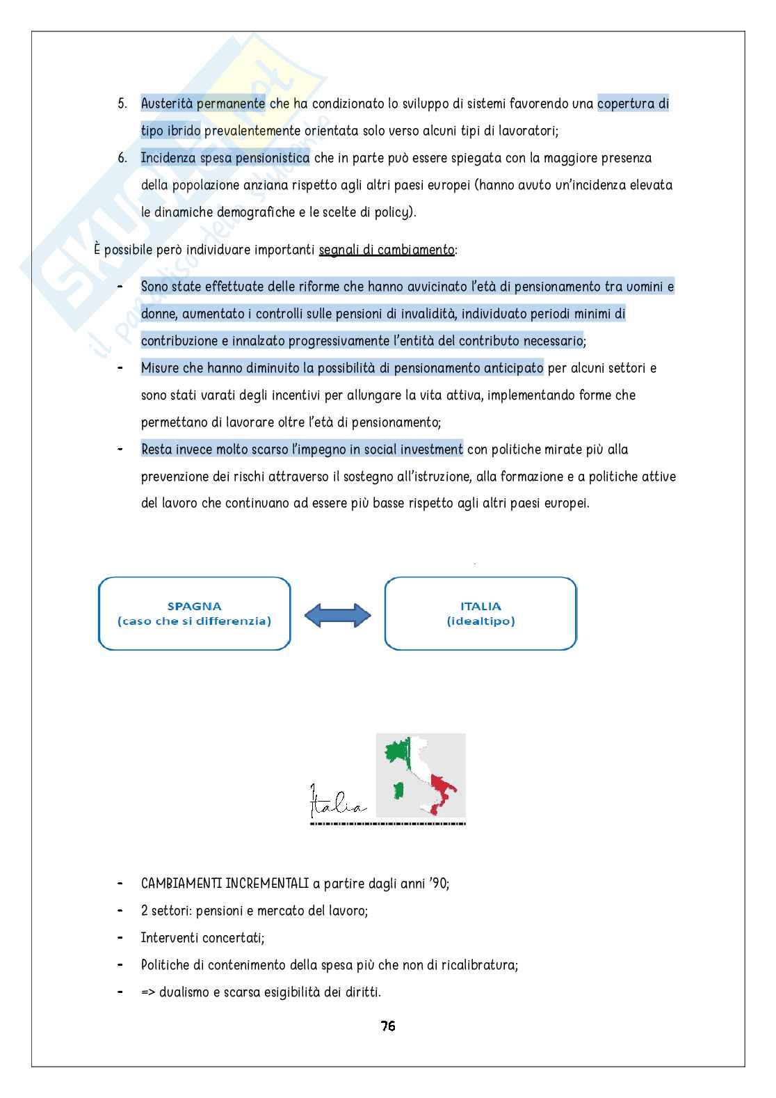 Sistemi sociali comparati   Pag. 76