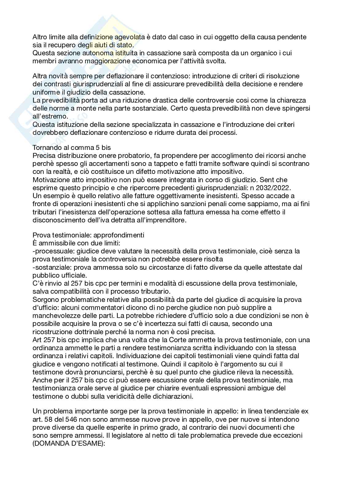 Appunti di Giustizia tributaria Pag. 16