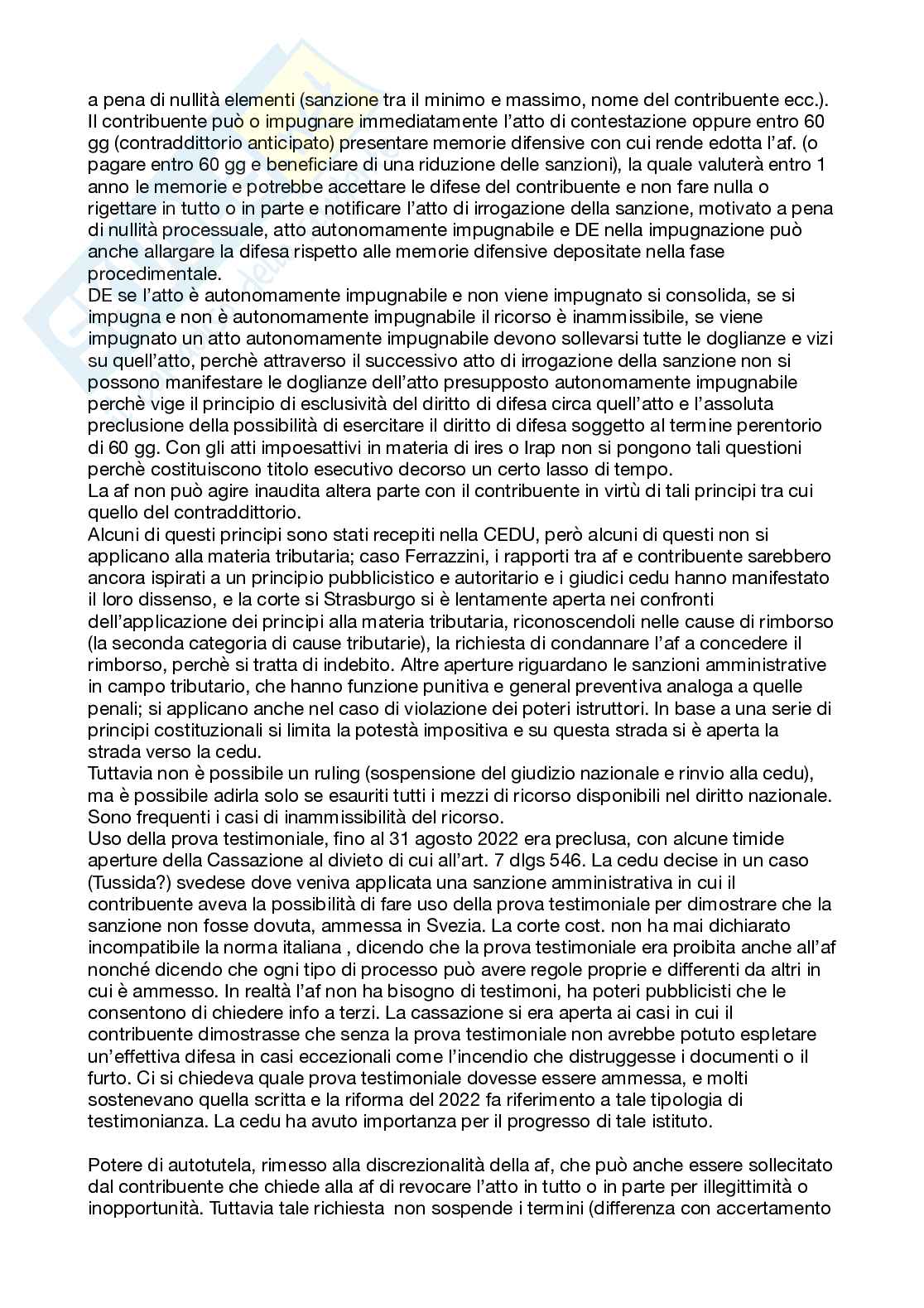 Appunti di Giustizia tributaria Pag. 6