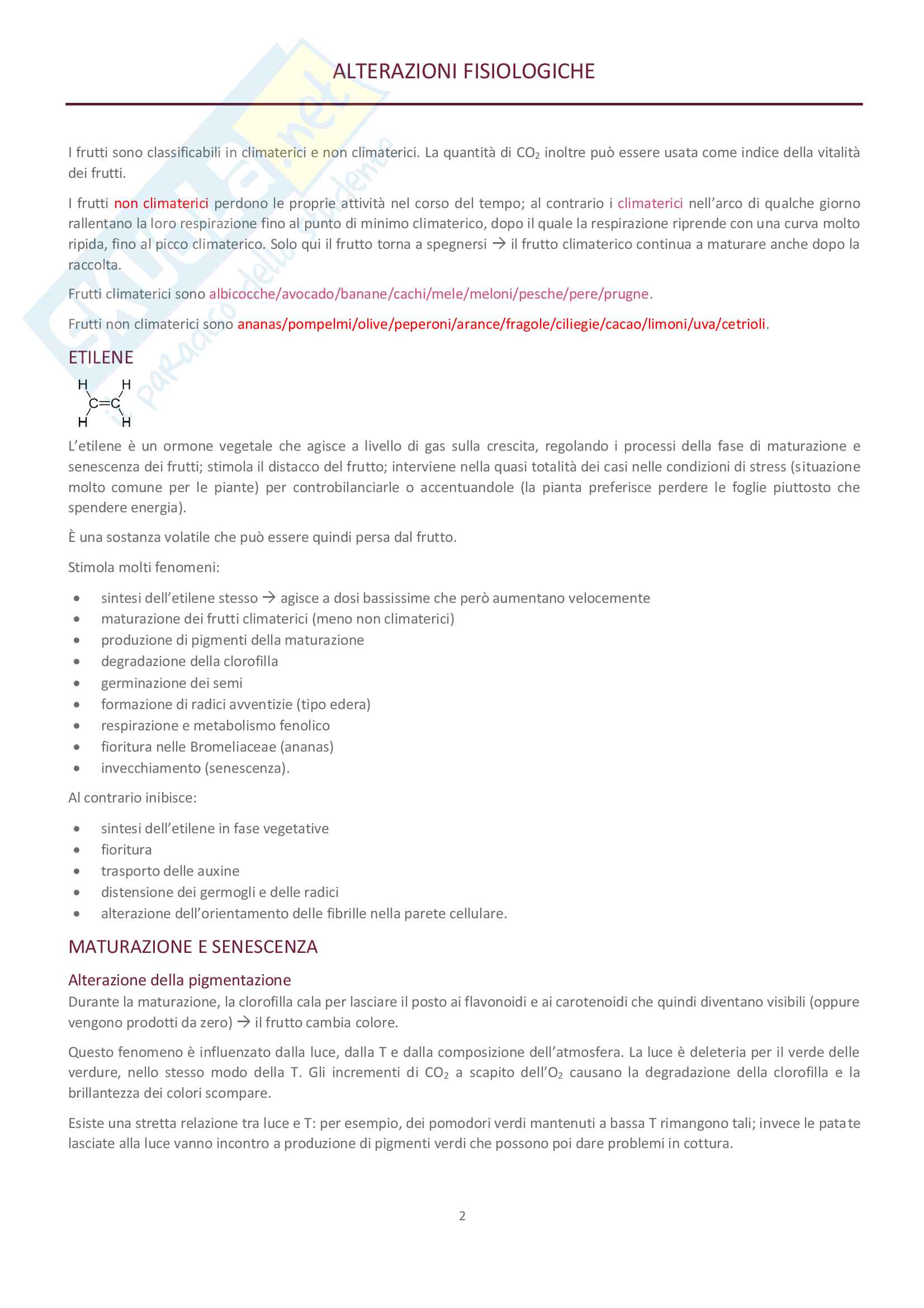 Appunti di Patologia delle derrate alimentari Pag. 2