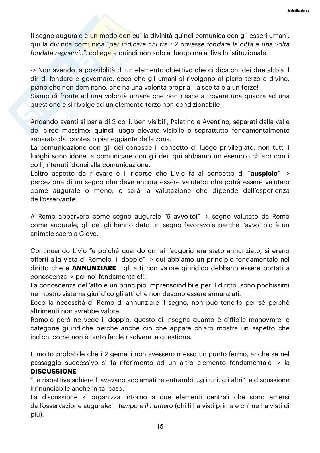 Appunti lezioni Storia del diritto italiano  Pag. 16