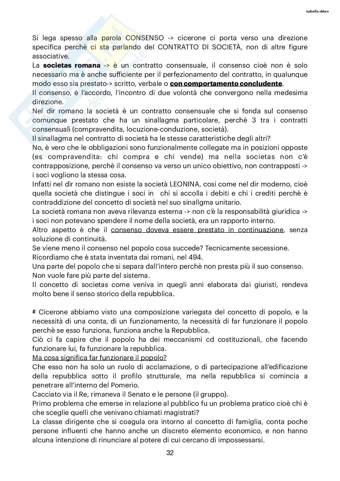 Appunti lezioni Storia del diritto italiano  Pag. 41