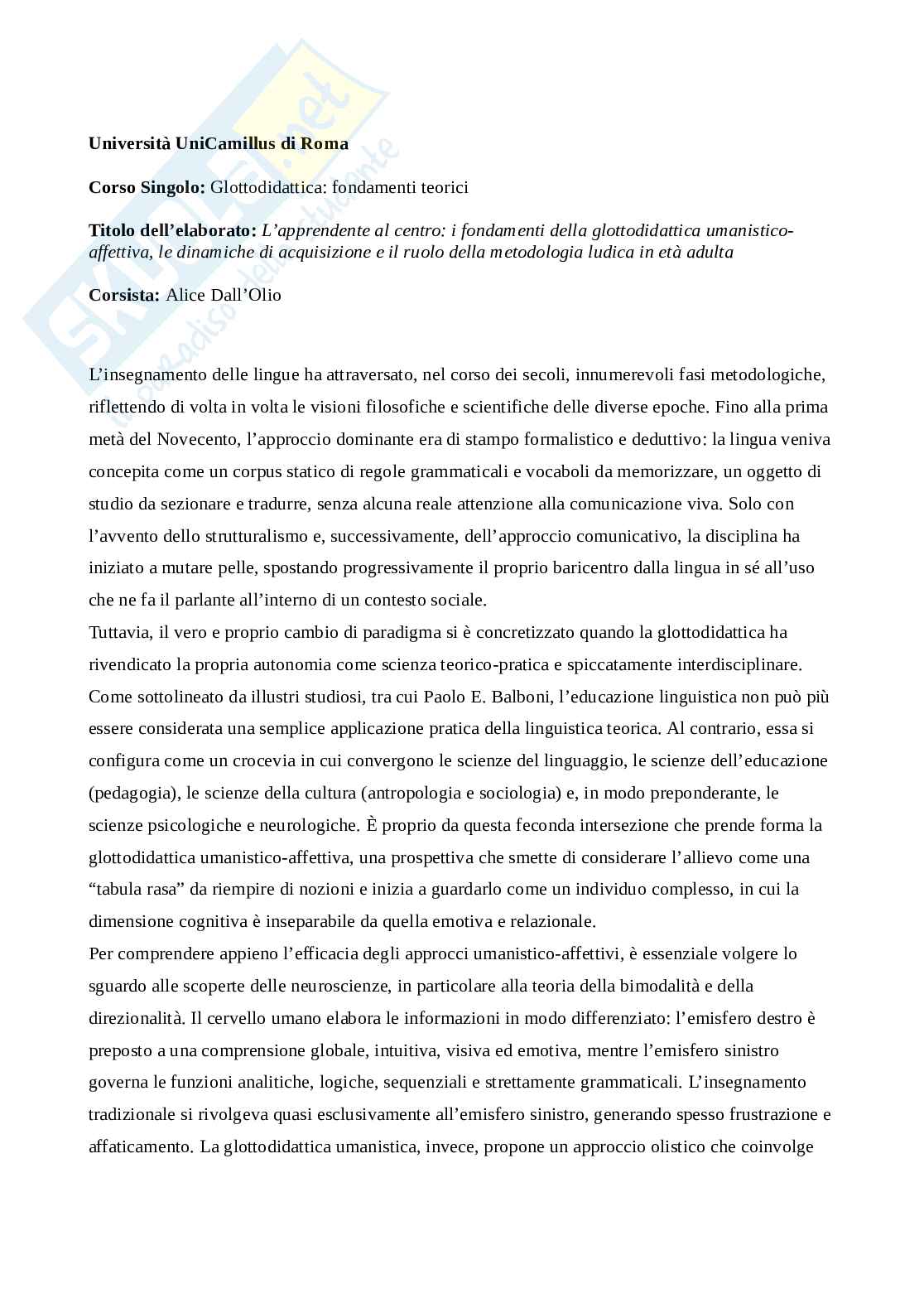 Glottodidattica Pag. 1