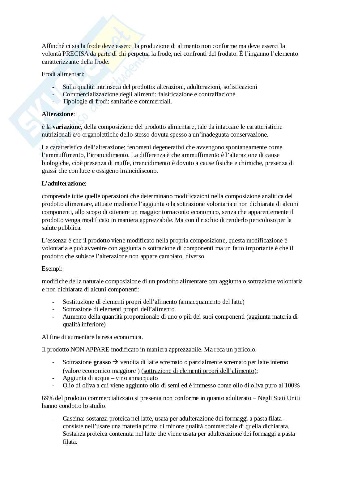Ispezione e controllo dei prodotti trasformati di origine animale, modulo “Gestione emergenze non epidemiche” Pag. 6