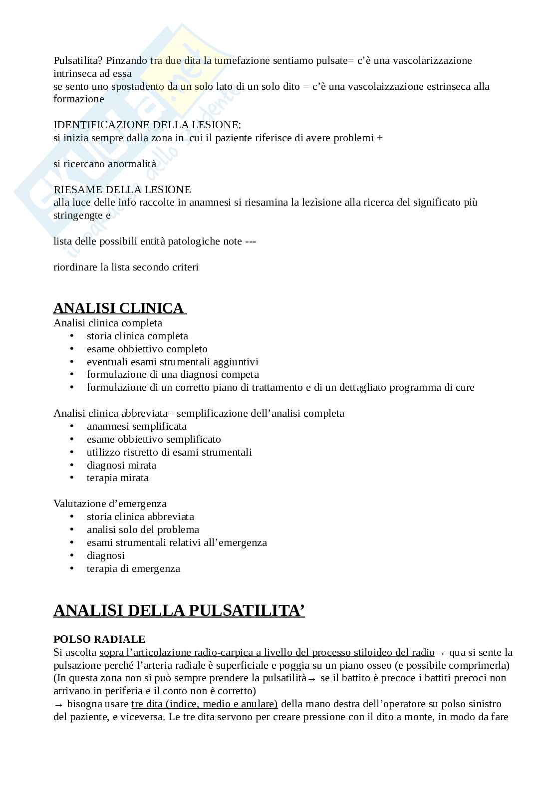 Tecniche di semeiotica e monitoraggio del cavo orale per professioni sanitarie  Pag. 6