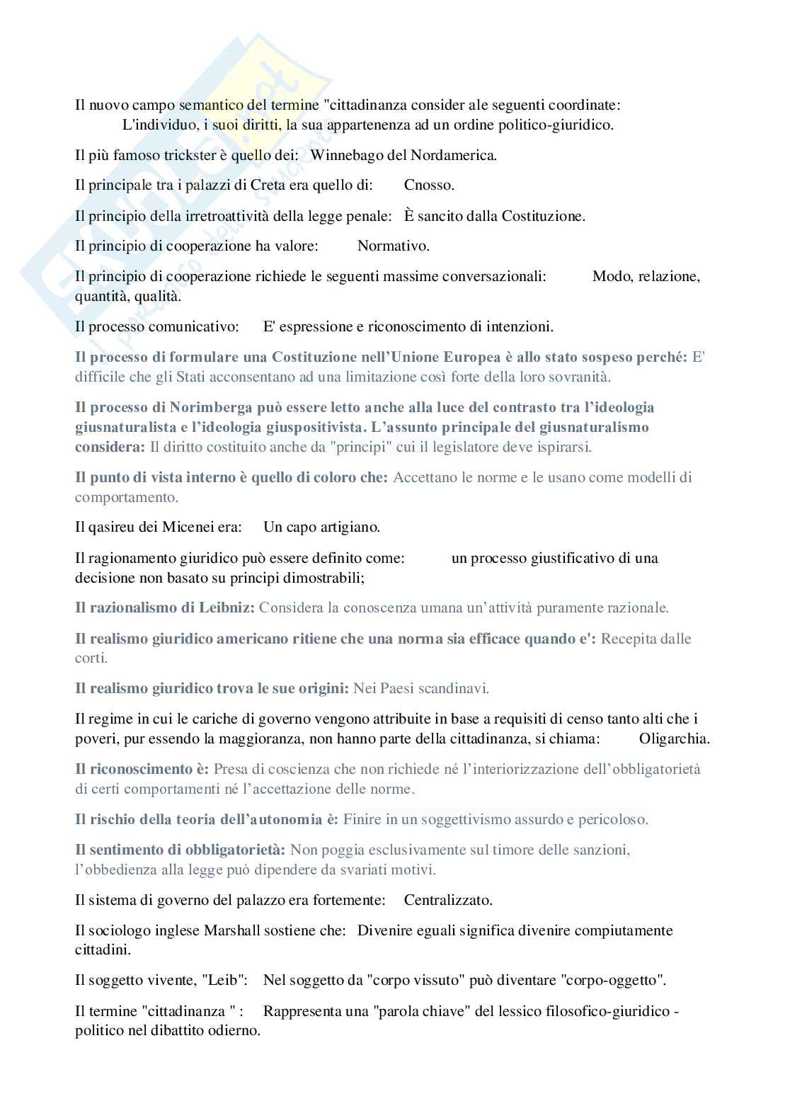 Paniere nuovo (2026) di Filosofia del diritto  Pag. 31