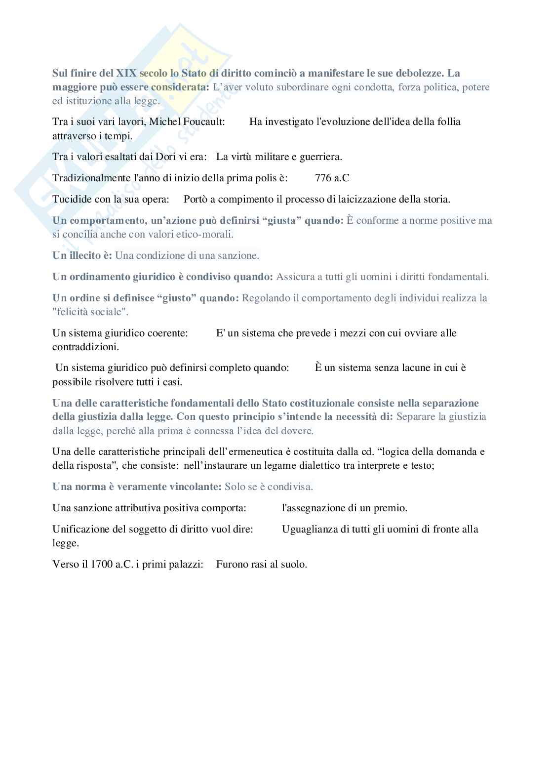 Paniere nuovo (2026) di Filosofia del diritto  Pag. 46