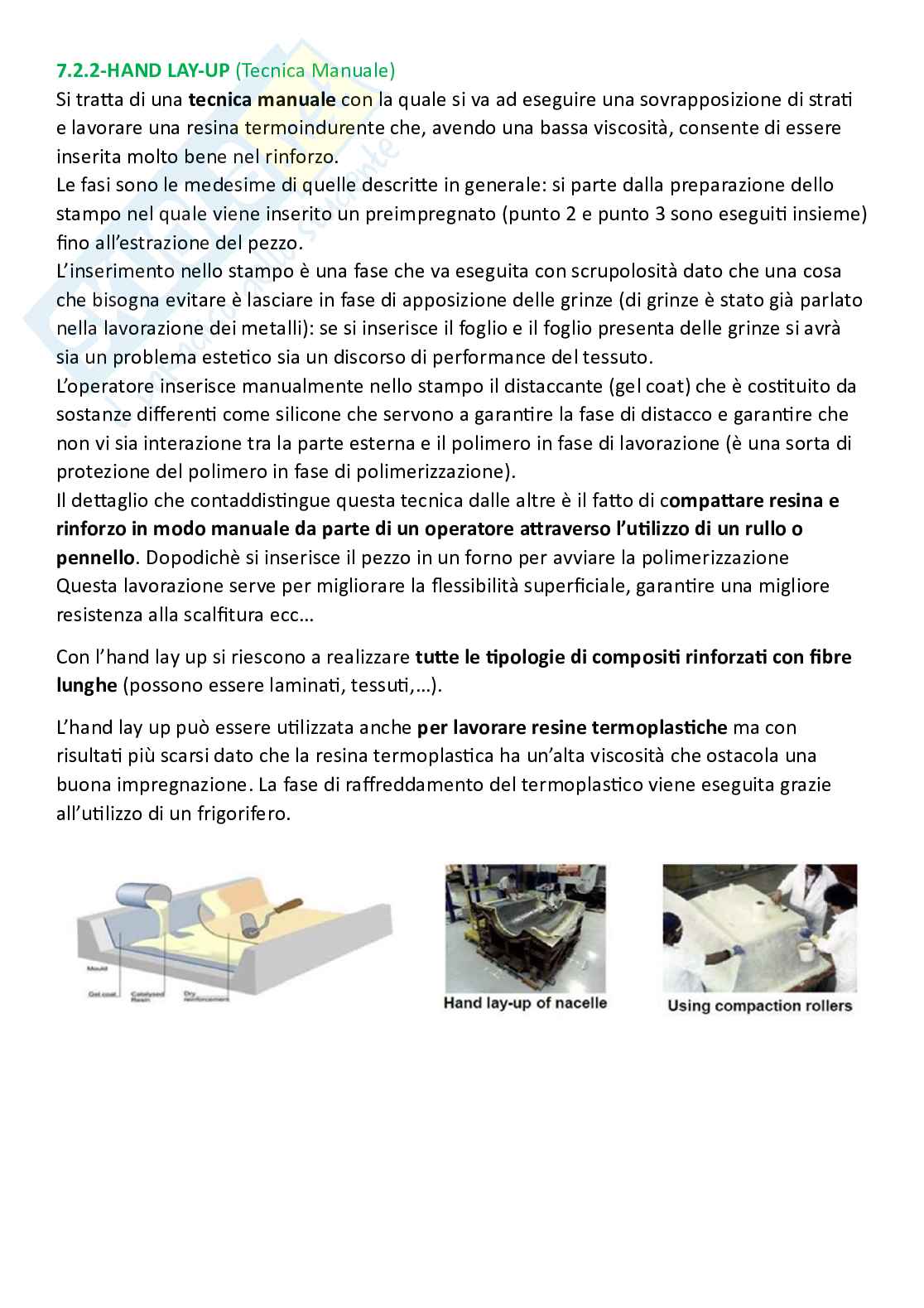 Tecnologie industriali, parte 13 - Materiali compositi e loro lavorazioni Pag. 16