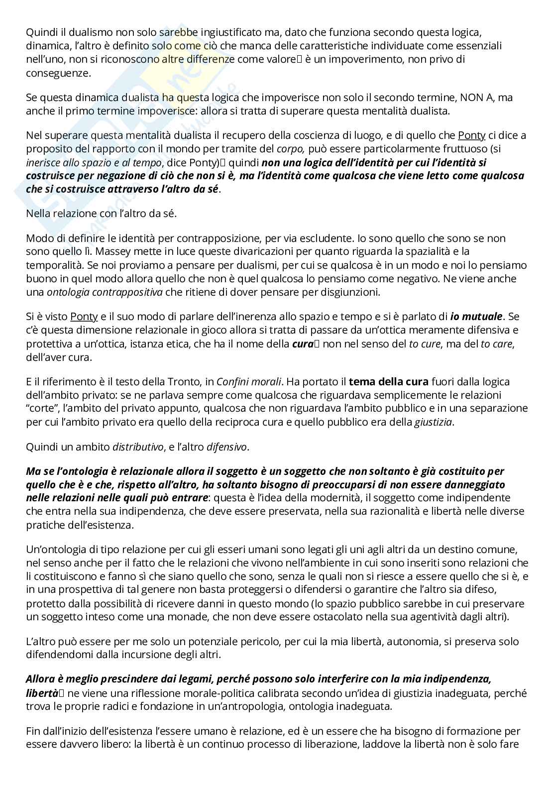 Etica sociale, filosofia morale e spazio pubblico Pag. 36