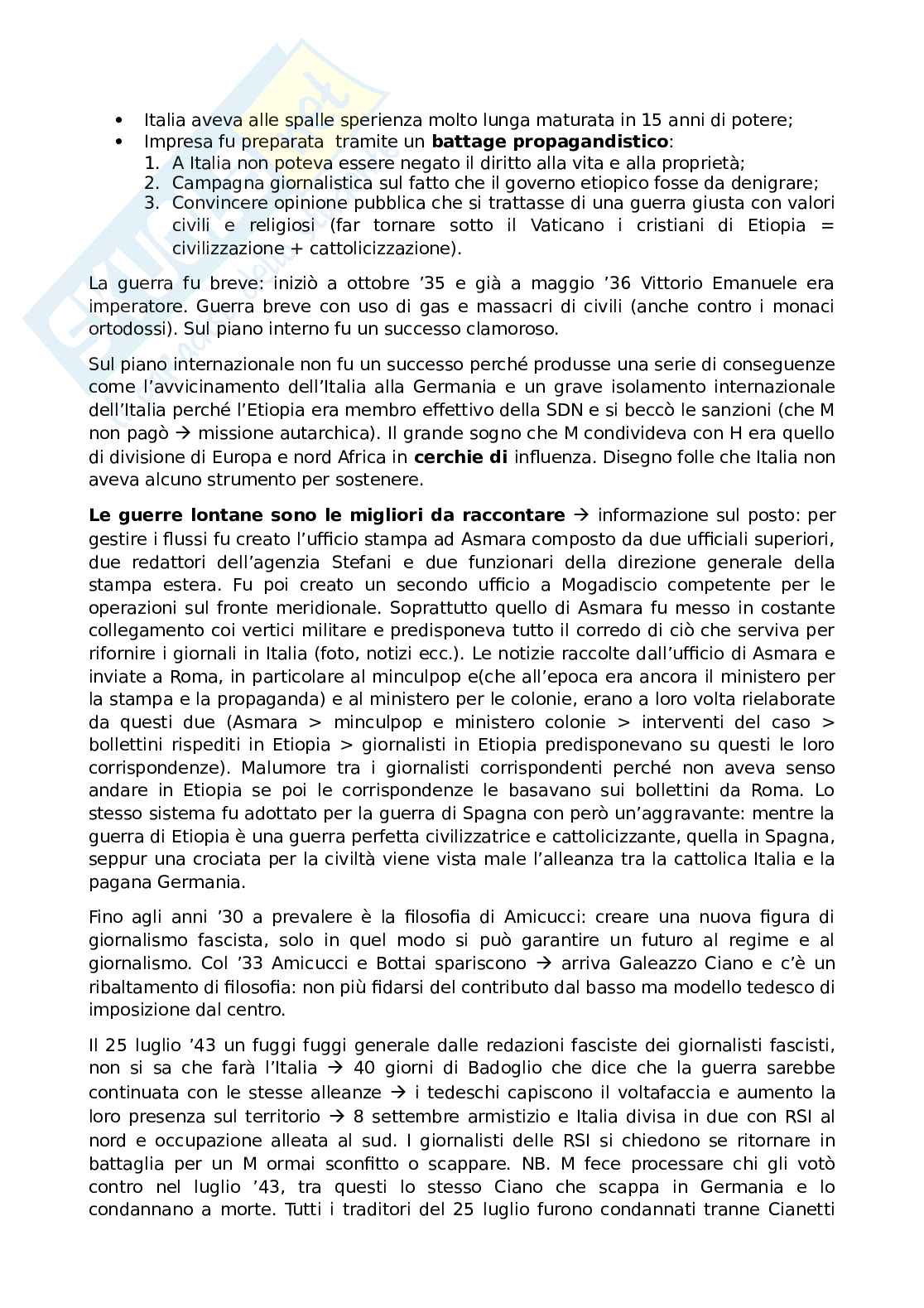 Storia del giornalismo e della comunicazione politica Pag. 66