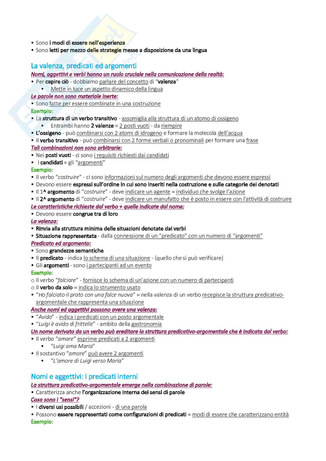 Riassunto esame Linguistica generale , Prof. Gobber Giovanni, libro consigliato Linguistica generale , Giovanni Gobber  Pag. 26