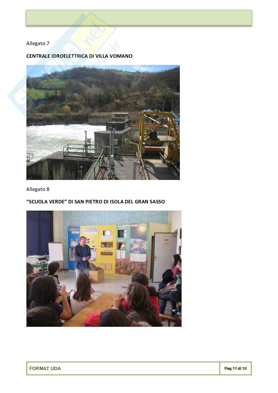 Esempio uda lezione simulata per la scuola primaria e concorsi pubblici inglese titolo energy school Pag. 11