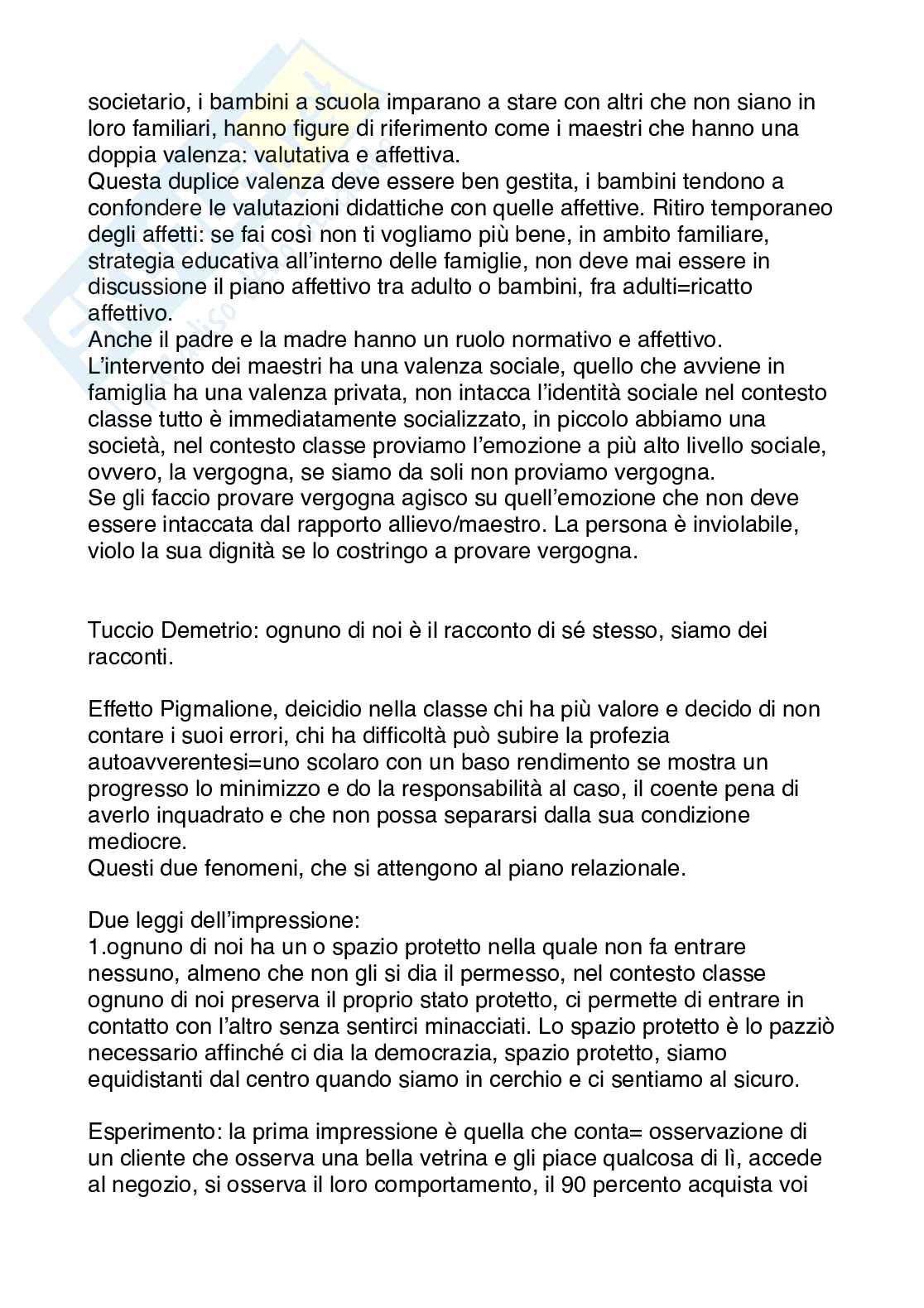 Appunti Pedagogia generale  Pag. 6