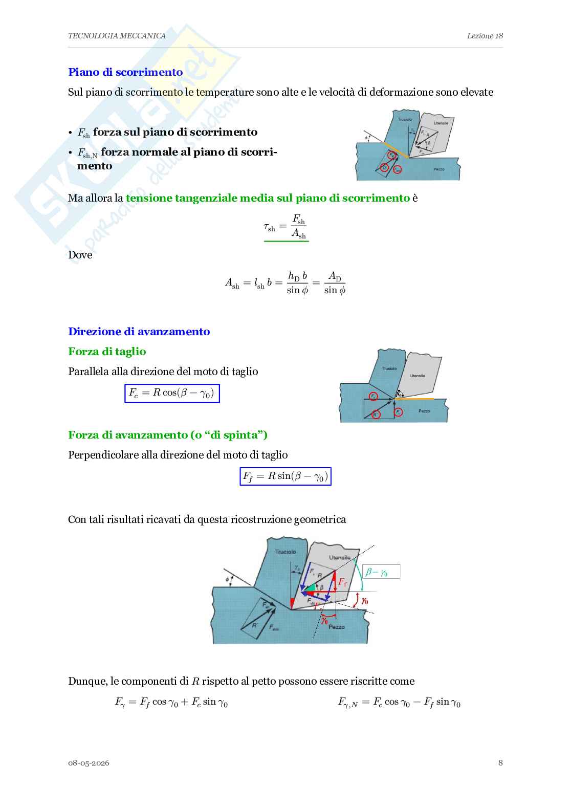 Appunti completi lezioni di Tecnologia meccanica - Parte 2 Pag. 21